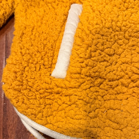 Simply Southern Bright Orange Sherpa Jacket - Picture 3 of 11